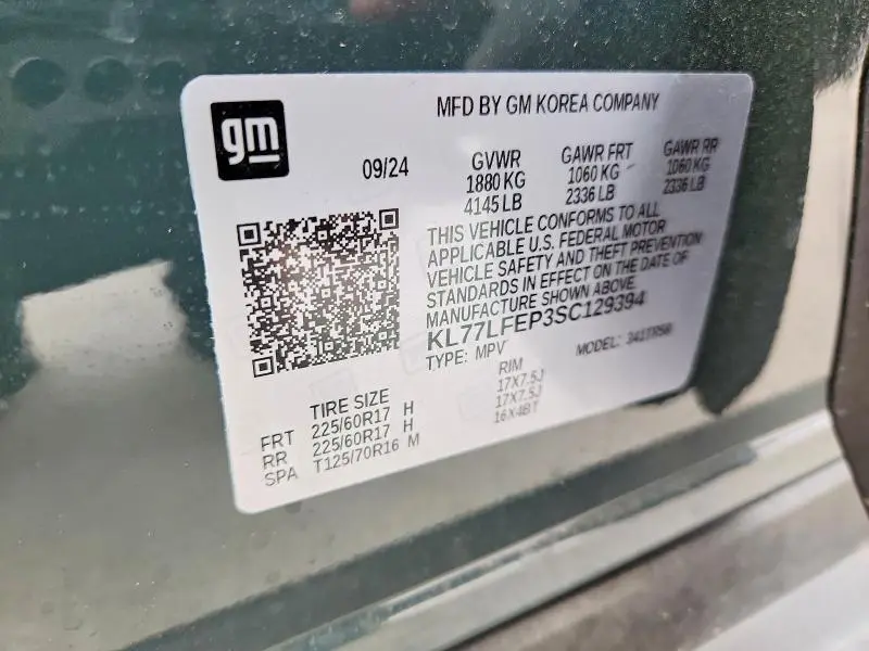 2025 CHEVROLET TRAX LS  