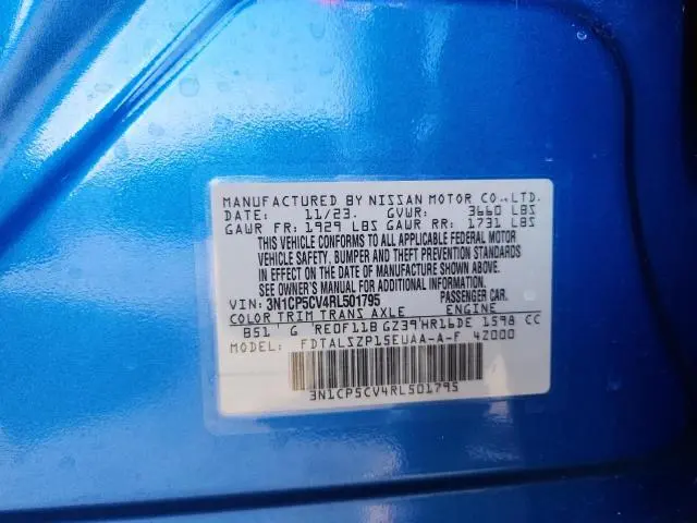 2024 NISSAN KICKS SV  