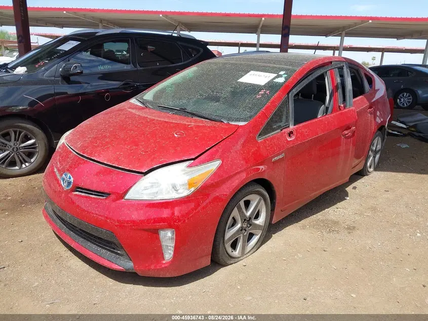 2015 TOYOTA PRIUS FOUR