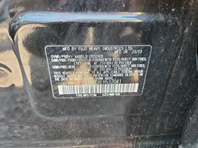 2014 SUBARU FORESTER 2.5I PREMIUM  