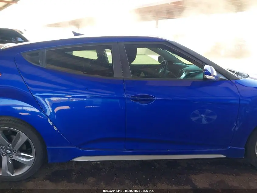 2013 HYUNDAI VELOSTER TURBO W/BLACK