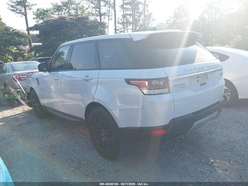 2017 LAND ROVER RANGE ROVER SPORT 3.0L V6 SUPERCHARGED HSE