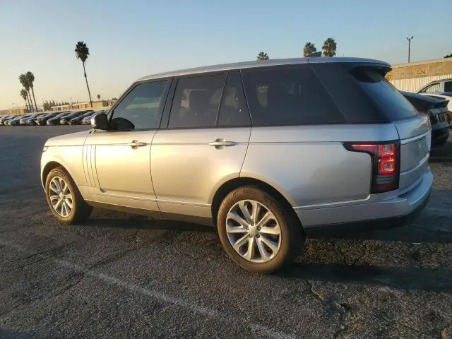 2017 LAND ROVER RANGE ROVER HSE  