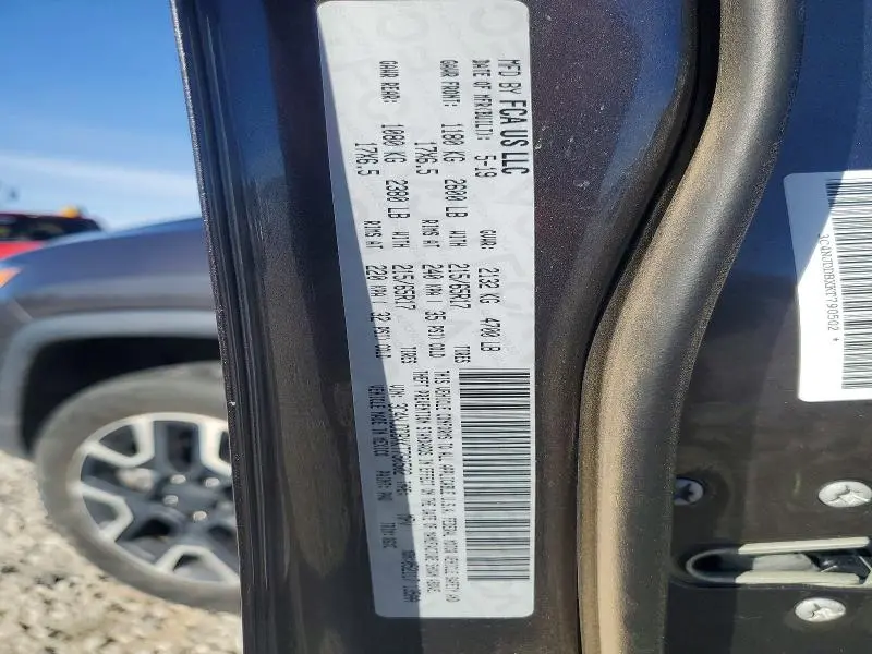 2019 JEEP COMPASS TRAILHAWK  