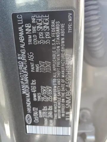 2023 HYUNDAI TUCSON SEL  