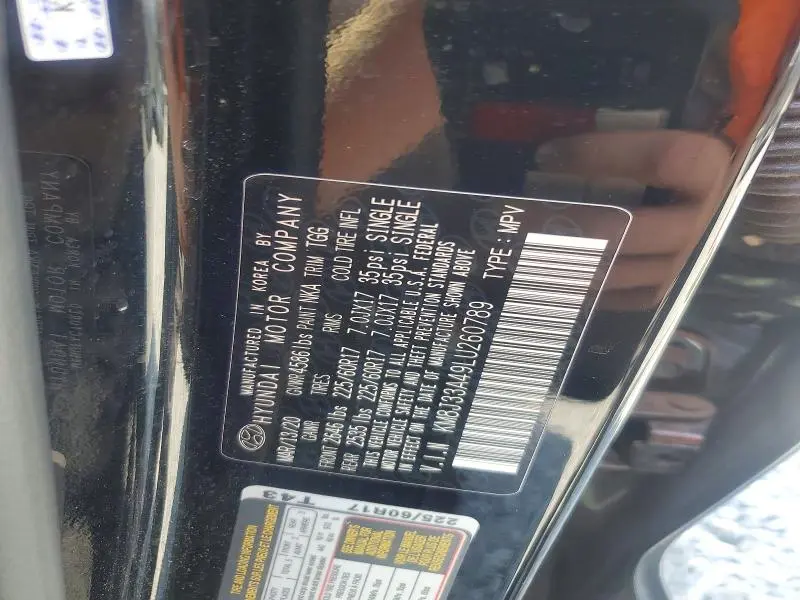 2020 HYUNDAI TUCSON VALUE  