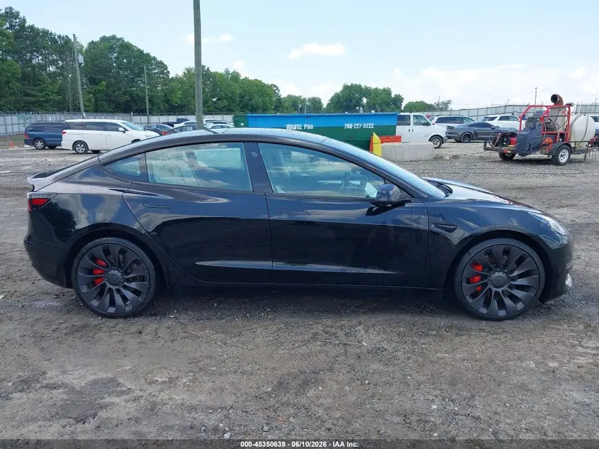 2022 TESLA MODEL 3 PERFORMANCE DUAL MOTOR ALL-WHEEL DRIVE