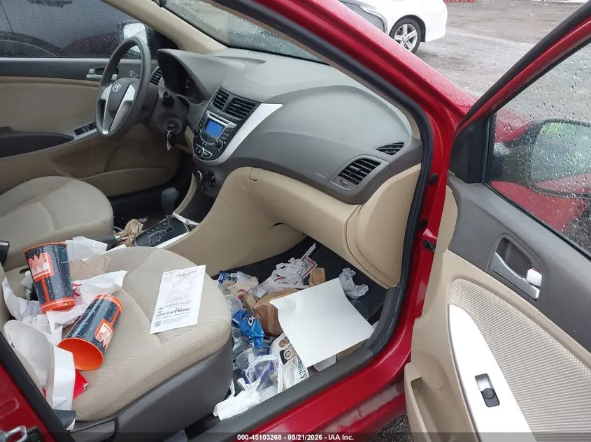 2012 HYUNDAI ACCENT GLS