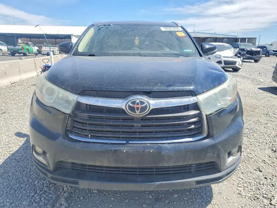 2014 TOYOTA HIGHLANDER LIMITED PLATINUM  