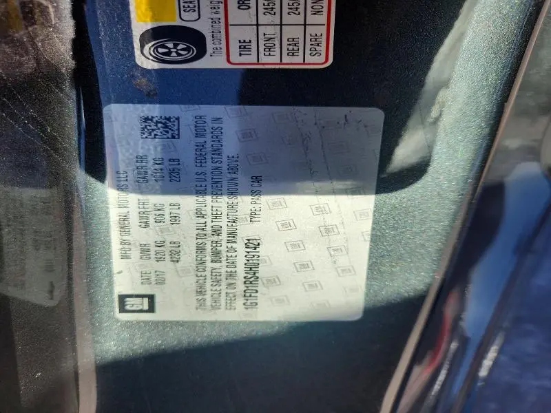 2017 CHEVROLET CAMARO LT  