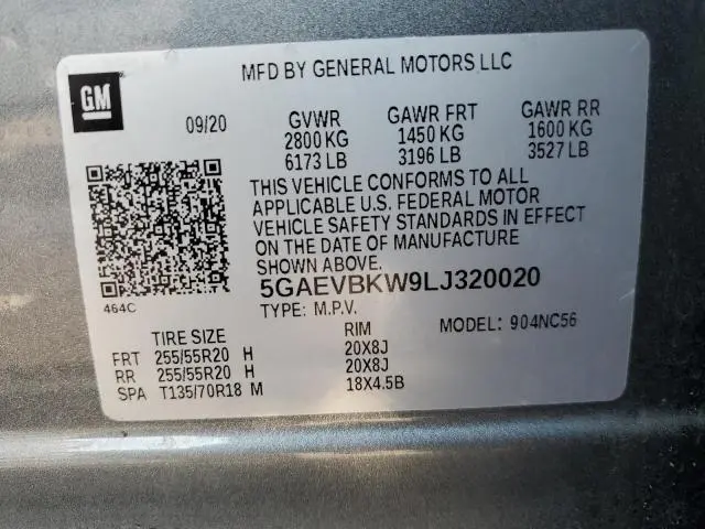 2020 BUICK ENCLAVE PREMIUM