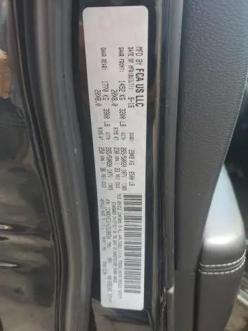 2017 DODGE DURANGO CITADEL  