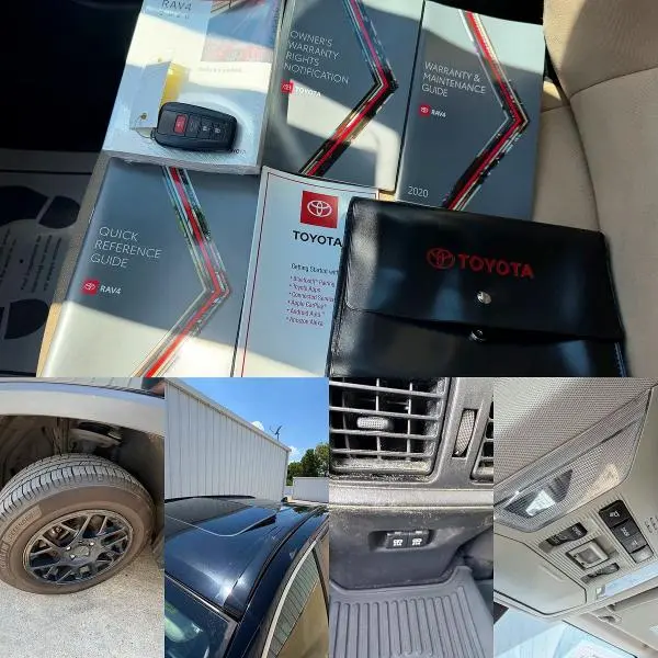 2020 TOYOTA RAV4 XLE  