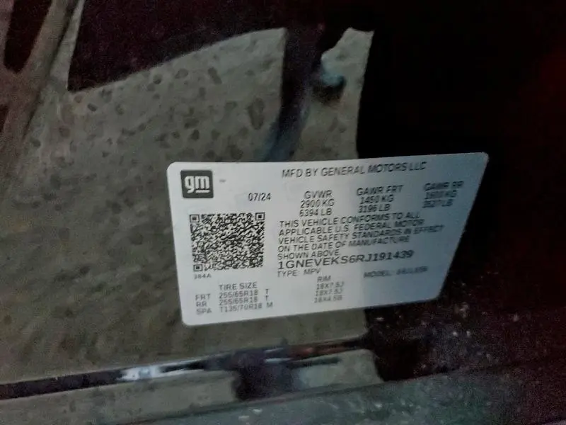 2024 CHEVROLET TRAVERSE LS  