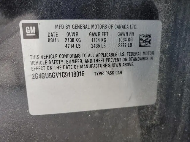 2012 BUICK REGAL PREMIUM  