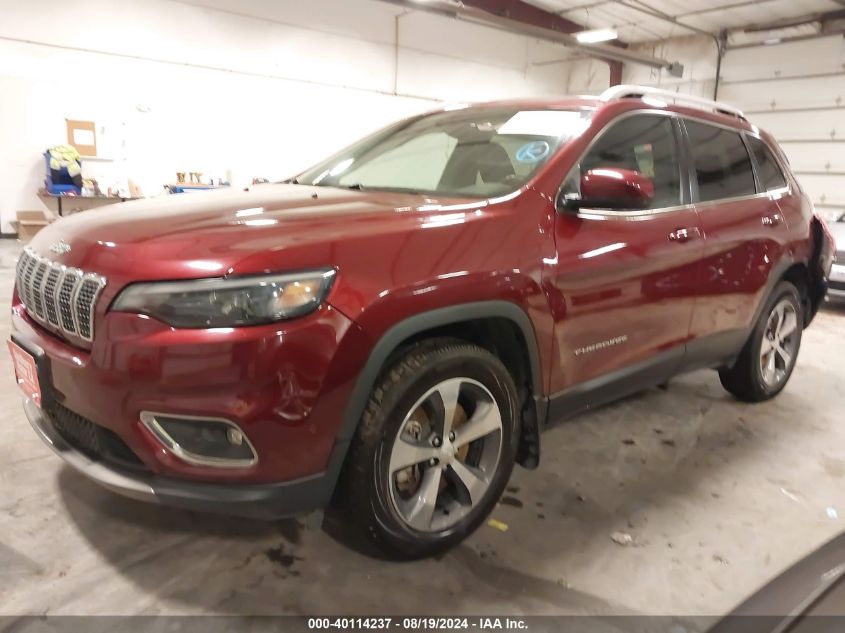 2019 JEEP CHEROKEE LIMITED 4X4