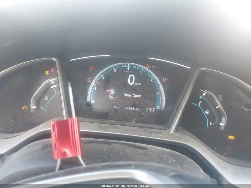 2019 HONDA CIVIC EX