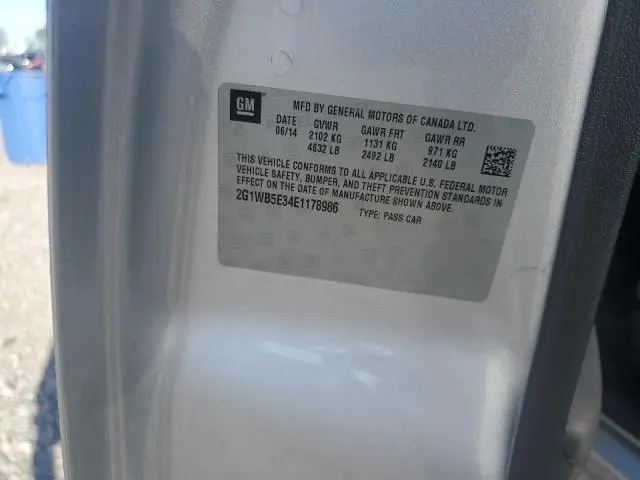 2014 CHEVROLET IMPALA LIMITED LT  