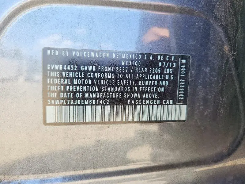 2014 VOLKSWAGEN JETTA TDI  