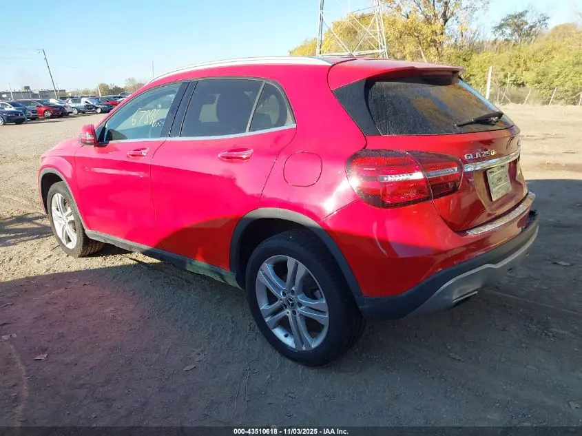 2018 MERCEDES-BENZ GLA 250 4MATIC