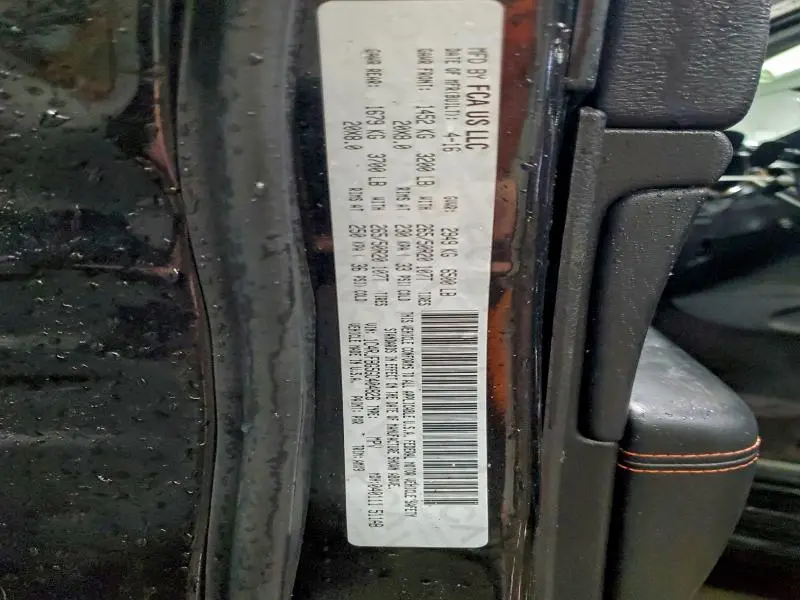 2016 JEEP GRAND CHEROKEE LIMITED  