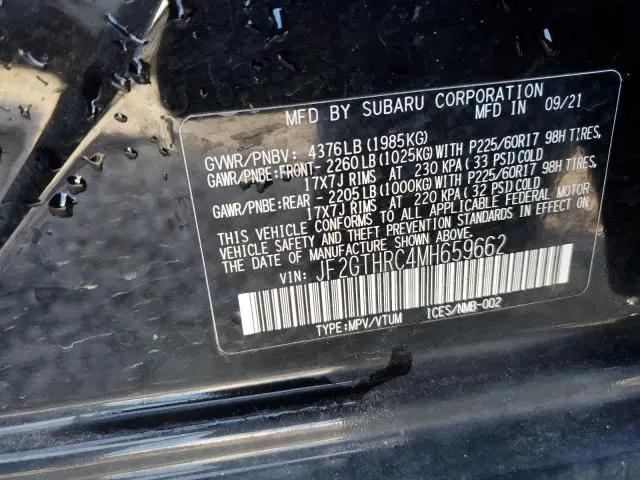2021 SUBARU CROSSTREK SPORT