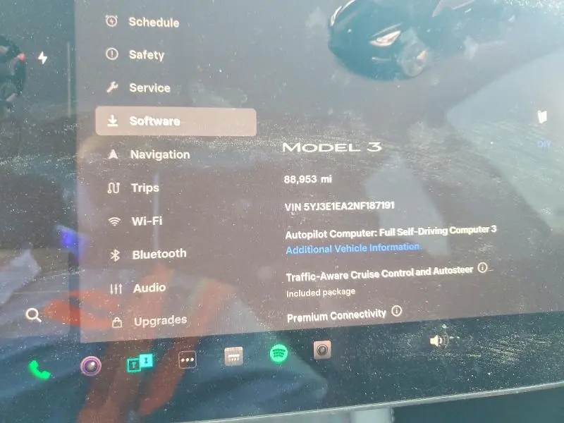 2022 TESLA MODEL 3   