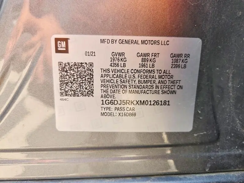 2021 CADILLAC CT4 LUXURY  