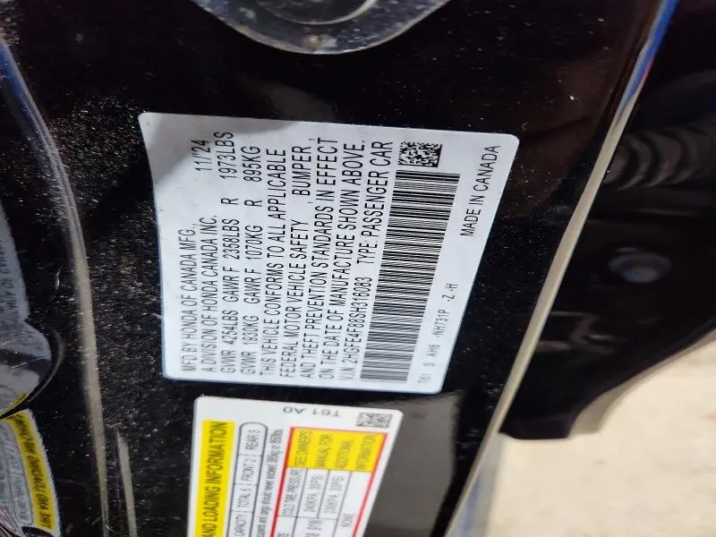 2025 HONDA CIVIC SPORT  