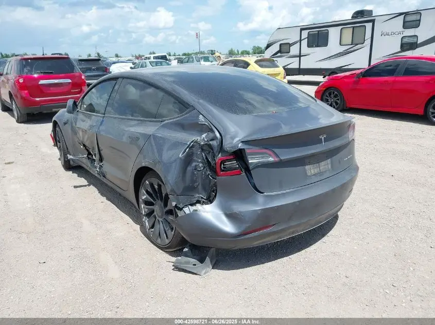 2022 TESLA MODEL 3 PERFORMANCE DUAL MOTOR ALL-WHEEL DRIVE
