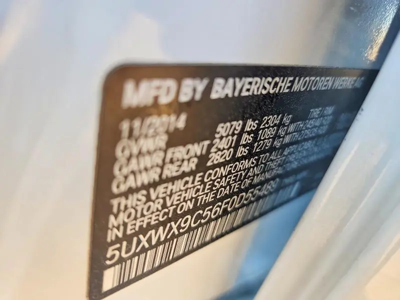 2015 BMW X3 XDRIVE28I  