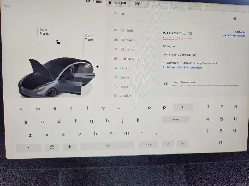2023 TESLA MODEL 3   