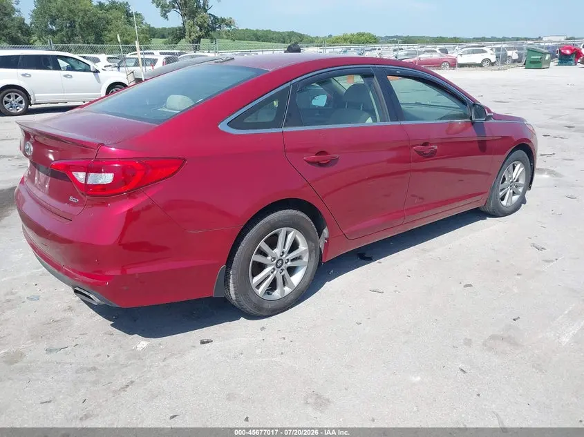 2015 HYUNDAI SONATA ECO