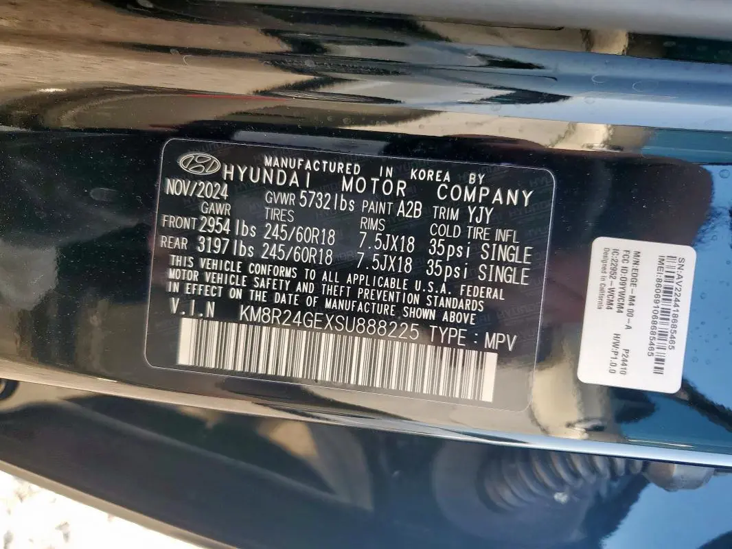 2025 HYUNDAI PALISADE SEL  