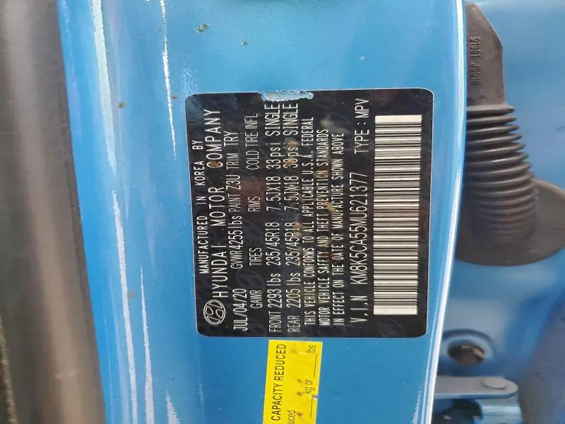 2021 HYUNDAI KONA ULTIMATE  