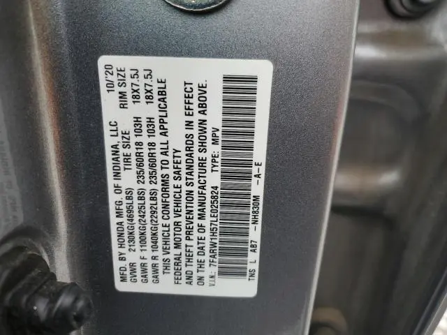 2020 HONDA CR-V EX  