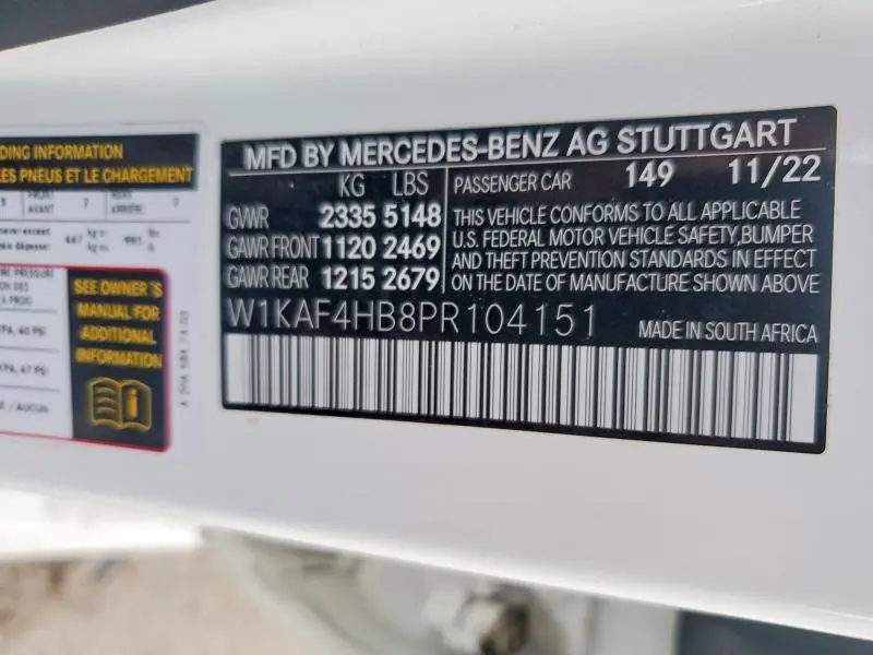 2023 MERCEDES-BENZ C 300 4MATIC  