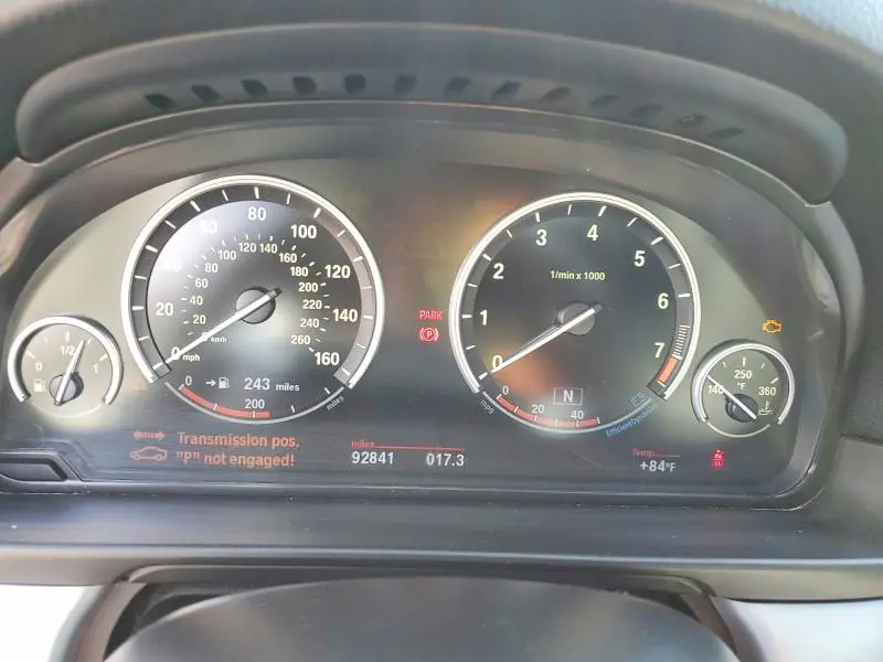 2012 BMW 550 XI  