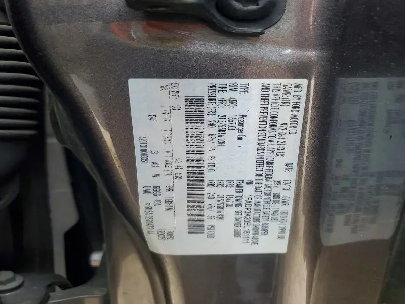 2014 FORD FOCUS SE  