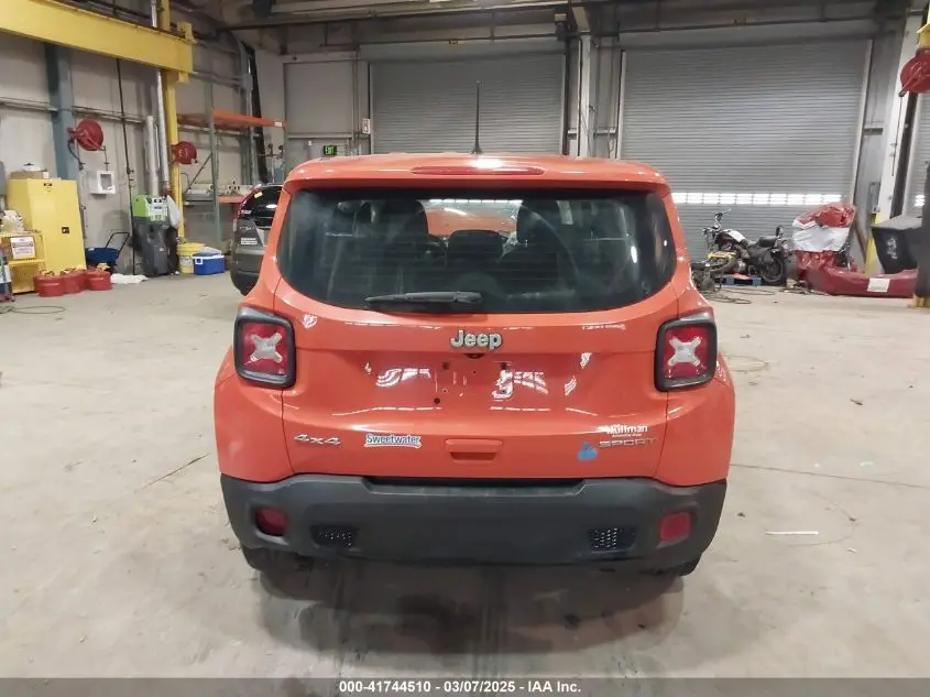 2019 JEEP RENEGADE SPORT 4X4