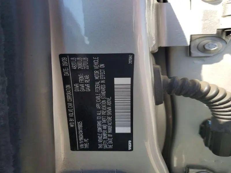 2010 VOLVO S80 3.2  