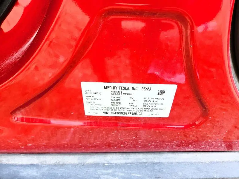 2023 TESLA MODEL X   