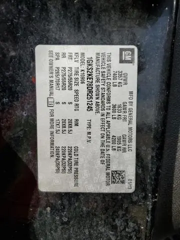 2013 GMC YUKON XL K1500 SLT  