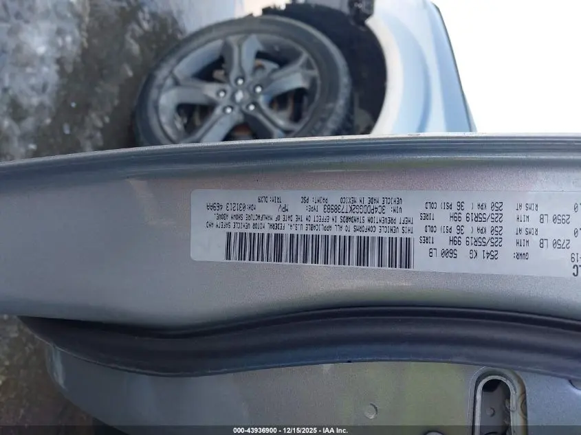 2019 DODGE JOURNEY CROSSROAD AWD