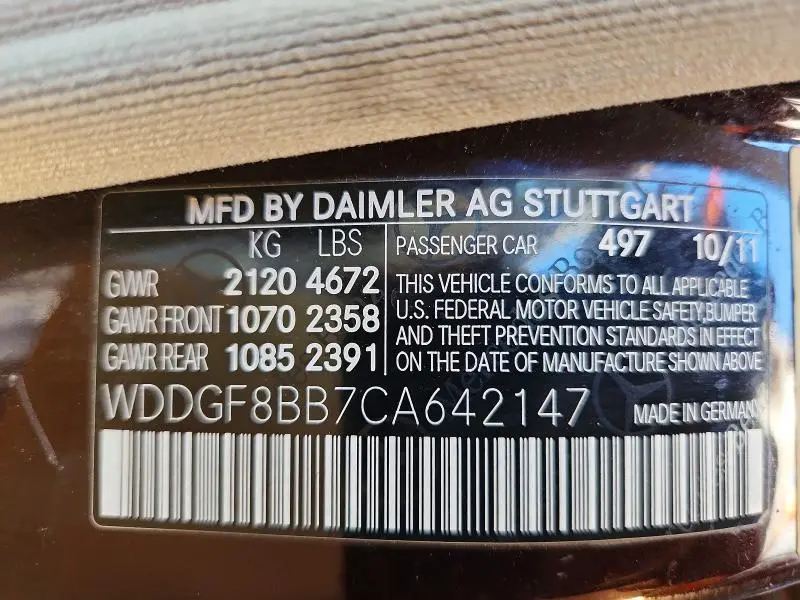 2012 MERCEDES-BENZ C 300 4MATIC  