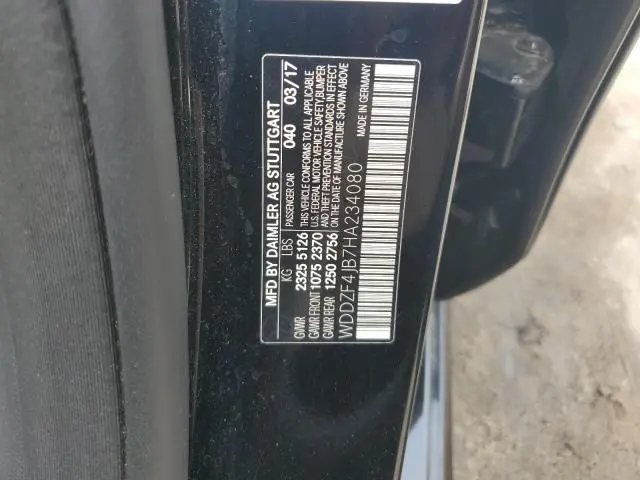 2017 MERCEDES-BENZ E 300  