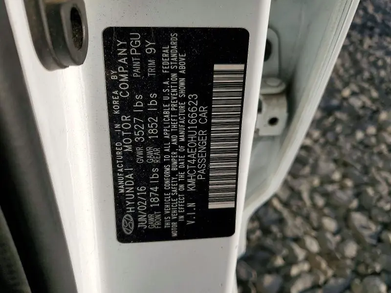 2017 HYUNDAI ACCENT SE  