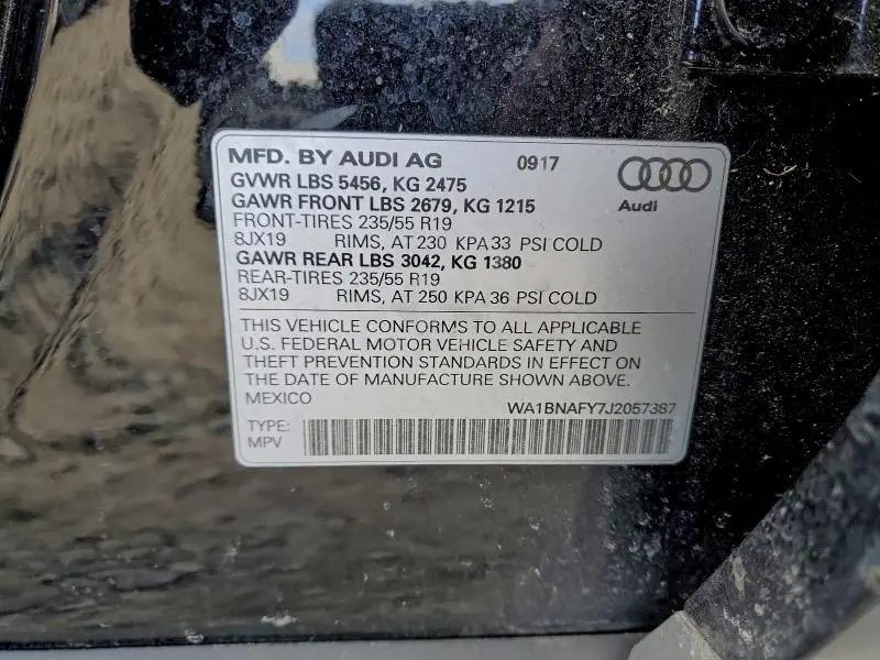 2018 AUDI Q5 PREMIUM PLUS  