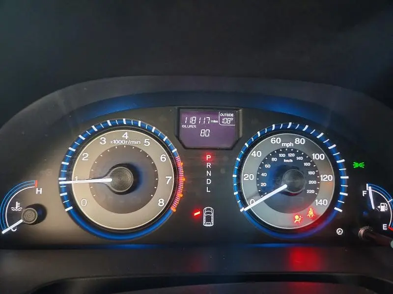 2012 HONDA ODYSSEY EXL  