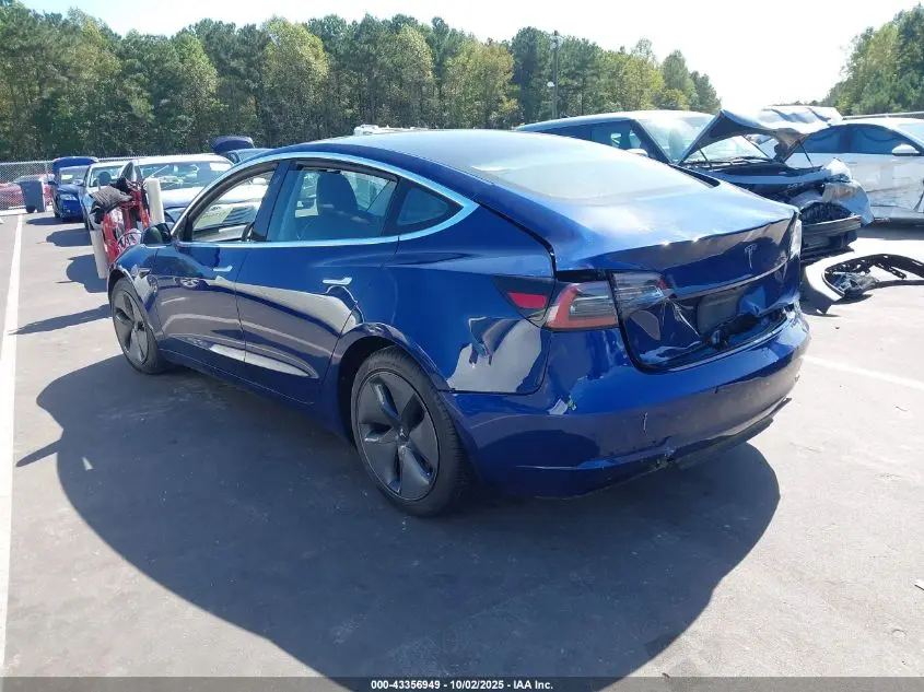 2020 TESLA MODEL 3 STANDARD RANGE PLUS REAR-WHEEL DRIVE/STANDARD RANGE REAR-WHEEL DRIVE